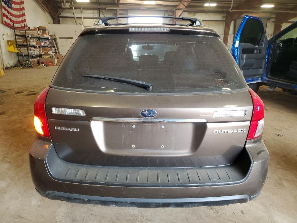2008 Subaru Outback მანქანა იყიდება აუქციონზე, vin: 4S4BP62C387367410, აუქციონის ნომერი: 61295066