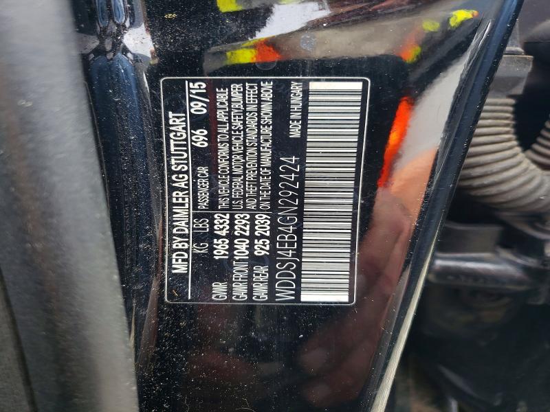 Aukcja sprzedaży 2016 Mercedes-benz C-class, vin: WDDSJ4EB4GN292424, numer aukcji: 59726746