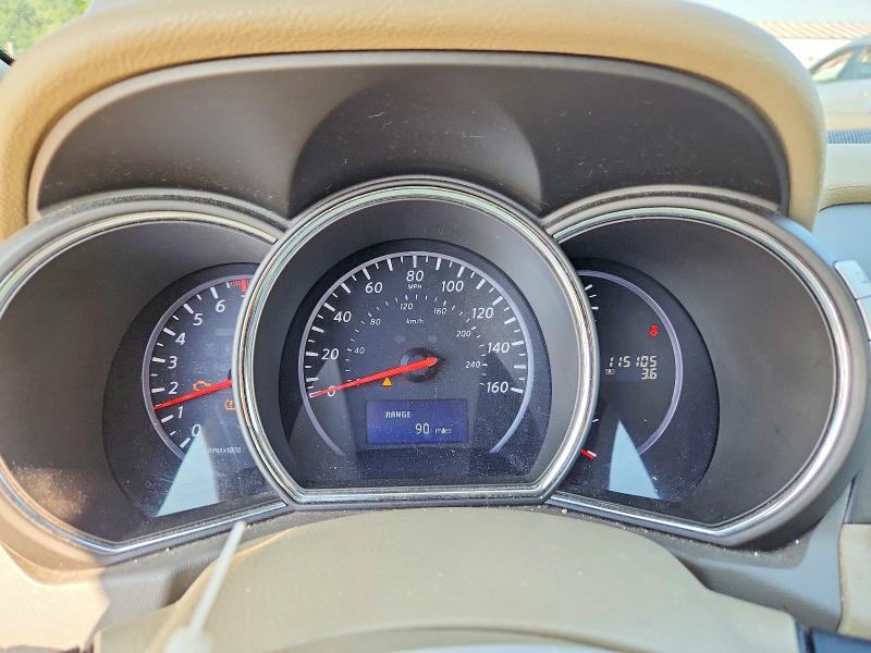 61080376 :رقم المزاد ، JN8AZ1MW9BW166858 vin ، 2011 Nissan Murano مزاد بيع