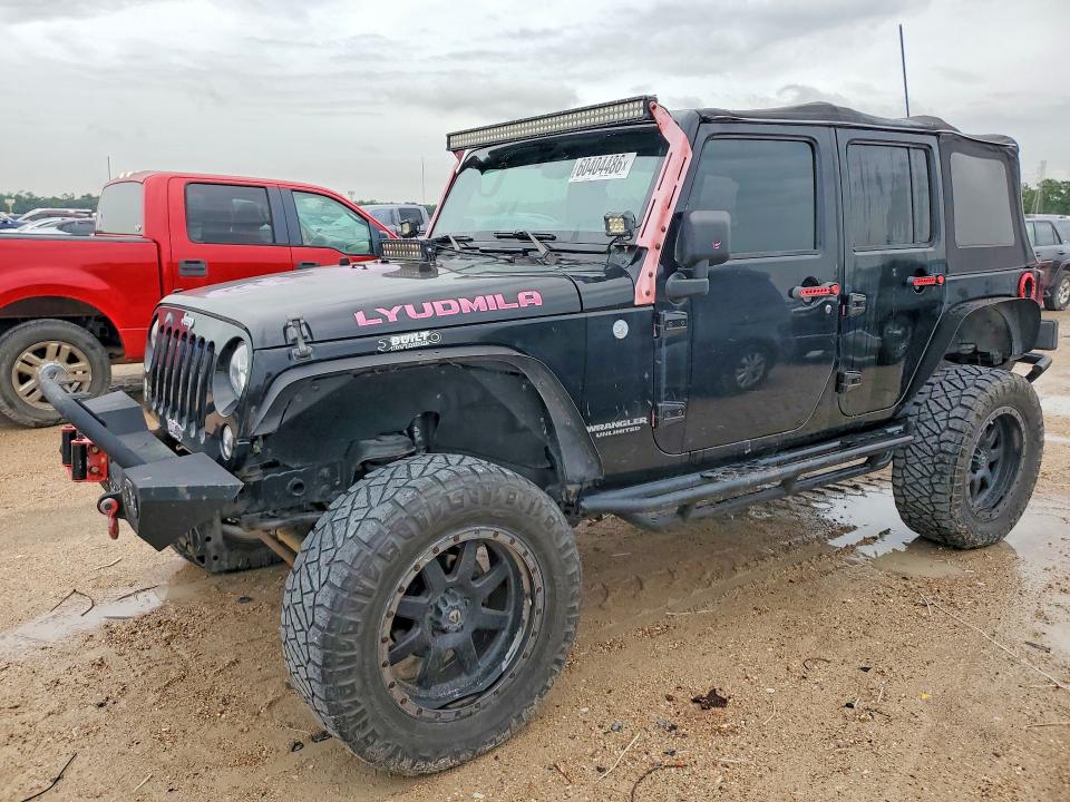 2014 Jeep Wrangler Unlimited მანქანა იყიდება აუქციონზე, vin: 1C4BJWDG8EL130405, აუქციონის ნომერი: 60404486