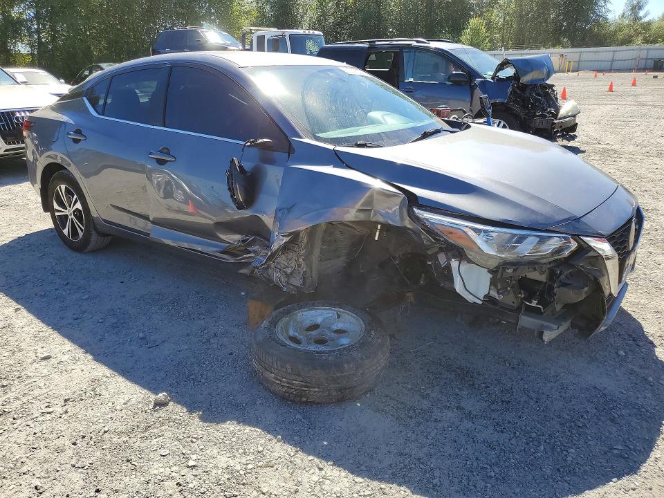 63609226 :رقم المزاد ، 3N1AB8CV5LY297378 vin ، 2020 Nissan Sentra مزاد بيع
