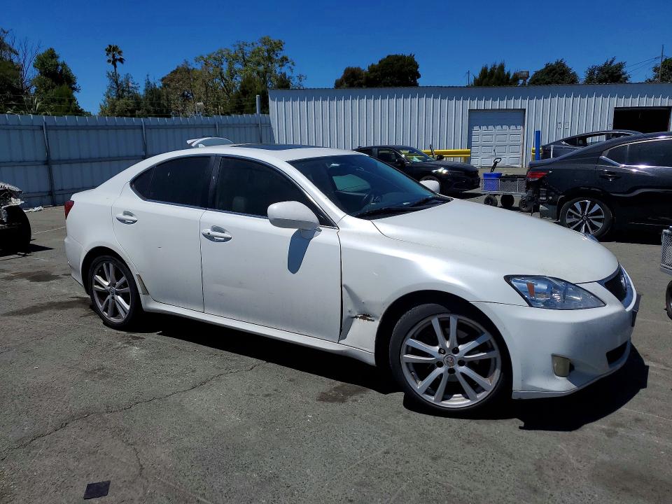2007 Lexus Is მანქანა იყიდება აუქციონზე, vin: JTHBK262372050556, აუქციონის ნომერი: 61445776