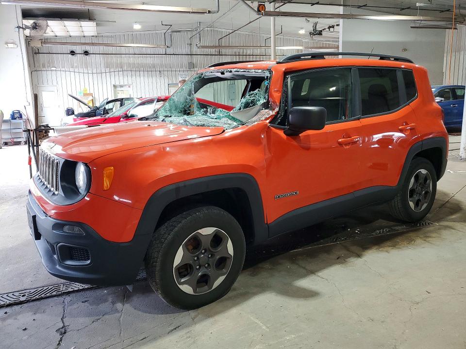 Aukcja sprzedaży 2017 Jeep Renegade, vin: ZACCJBAB3HPG19042, numer aukcji: 61393826