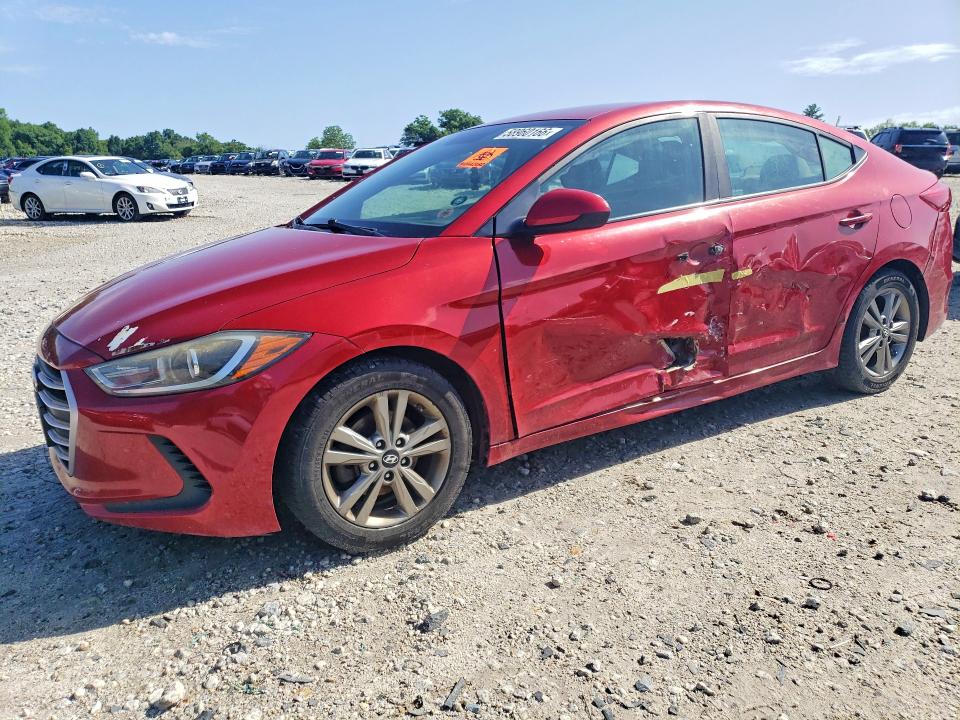 2017 Hyundai Elantra მანქანა იყიდება აუქციონზე, vin: KMHD84LF0HU188987, აუქციონის ნომერი: 58960166