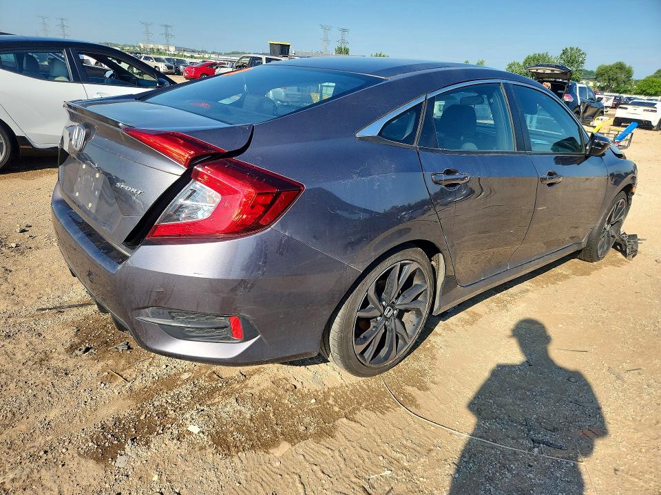 Продажа на аукционе авто 2019 Honda Civic, vin: 2HGFC2F8XKH595546, номер лота: 60008646