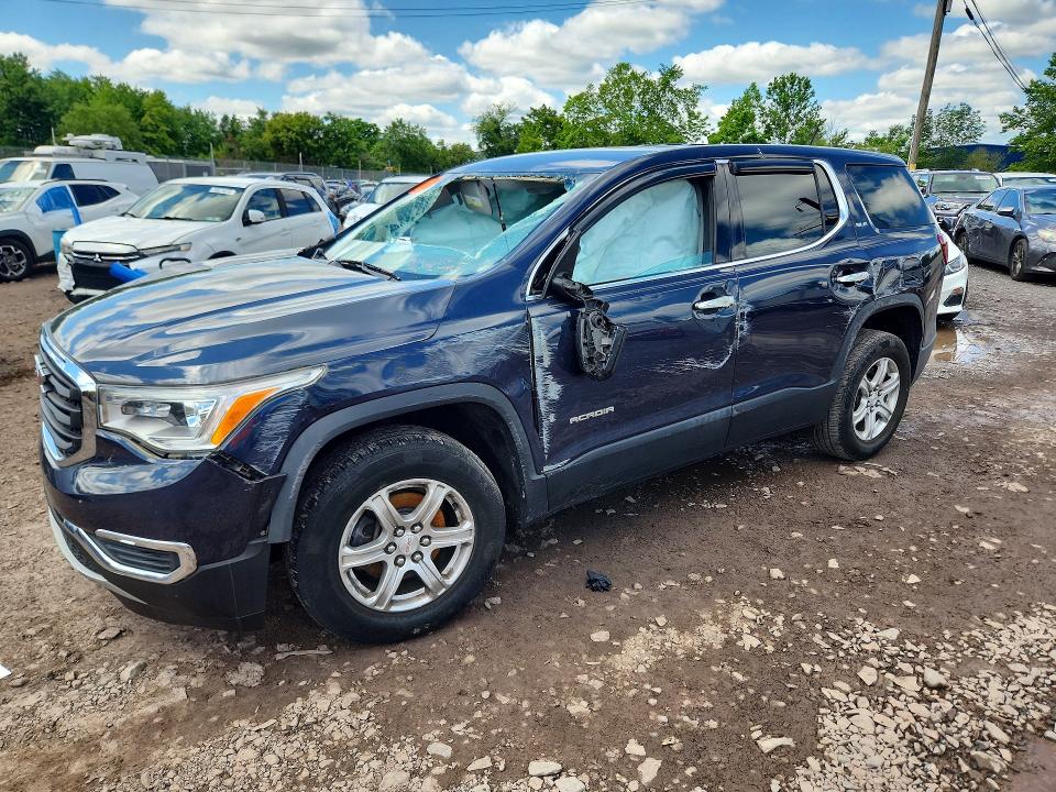 59908566 :رقم المزاد ، 1GKKNRLA6JZ199866 vin ، 2018 Gmc Acadia مزاد بيع