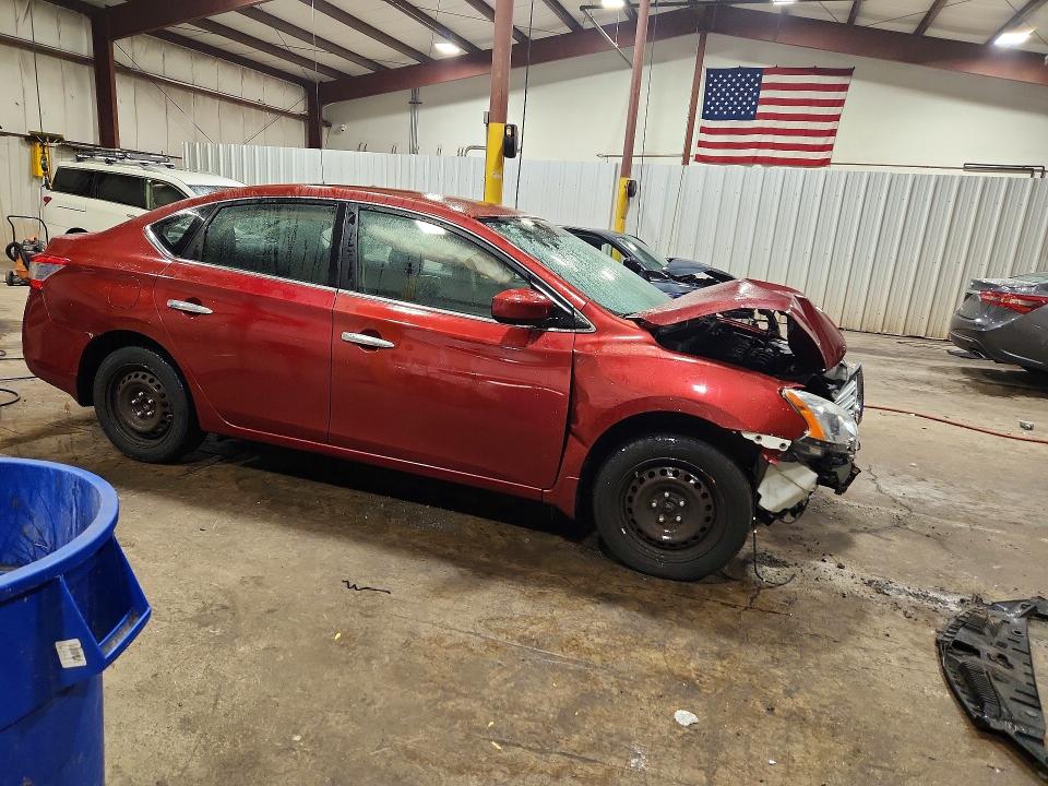 62794566 :رقم المزاد ، 3N1AB7APXFY348005 vin ، 2015 Nissan Sentra مزاد بيع