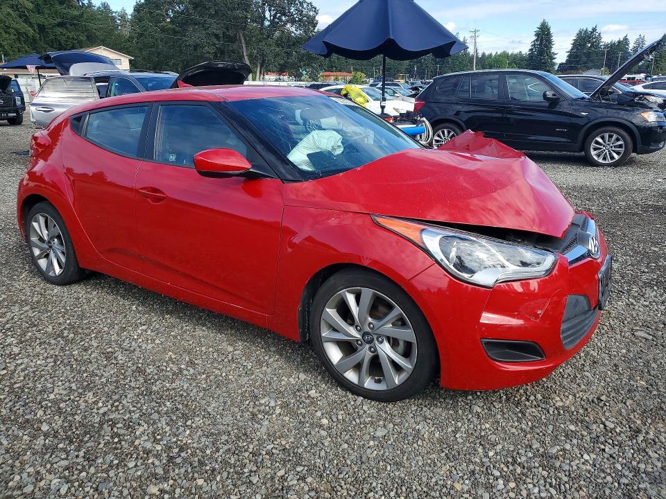 2016 Hyundai Veloster მანქანა იყიდება აუქციონზე, vin: KMHTC6AD9GU271338, აუქციონის ნომერი: 62253756