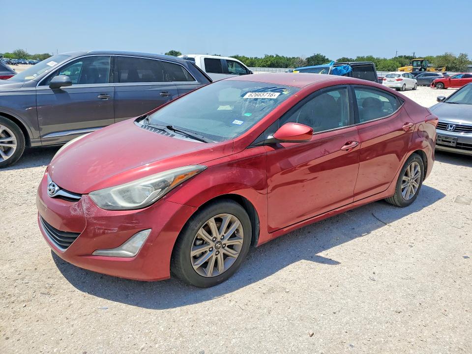 Продаж на аукціоні авто 2014 Hyundai Elantra, vin: 5NPDH4AE6EH496430, номер лоту: 62665716