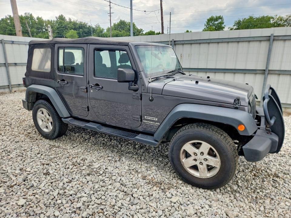 2016 Jeep Wrangler Unlimited მანქანა იყიდება აუქციონზე, vin: 1C4BJWDG9GL185156, აუქციონის ნომერი: 61648186