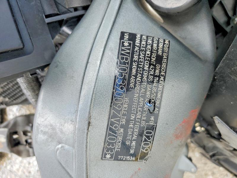 Продажа на аукционе авто 2009 Bmw K1300, vin: WB10539009ZV97033, номер лота: 60255426