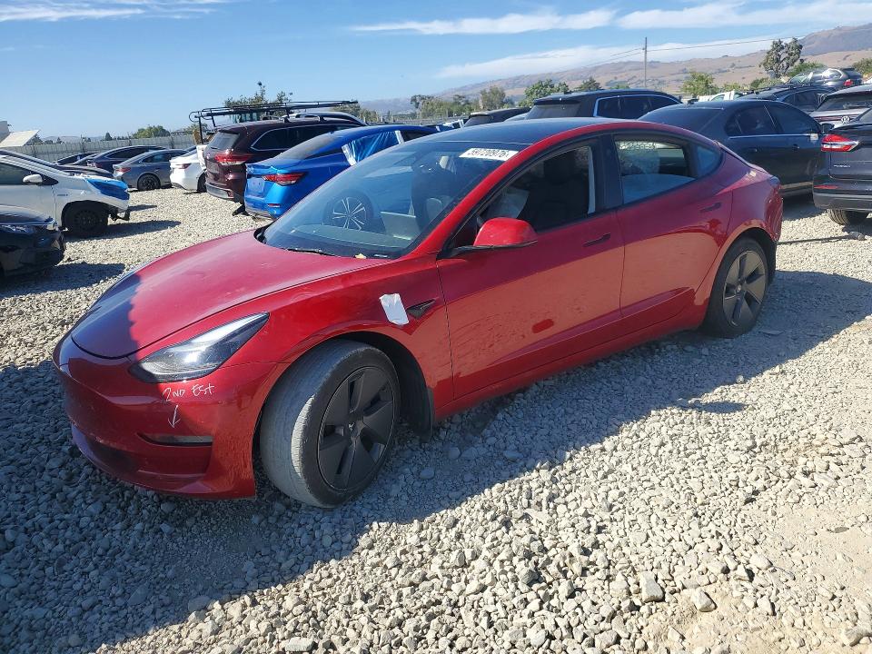 Продажа на аукционе авто 2023 Tesla Model 3, vin: 5YJ3E1EA8PF556509, номер лота: 59720976