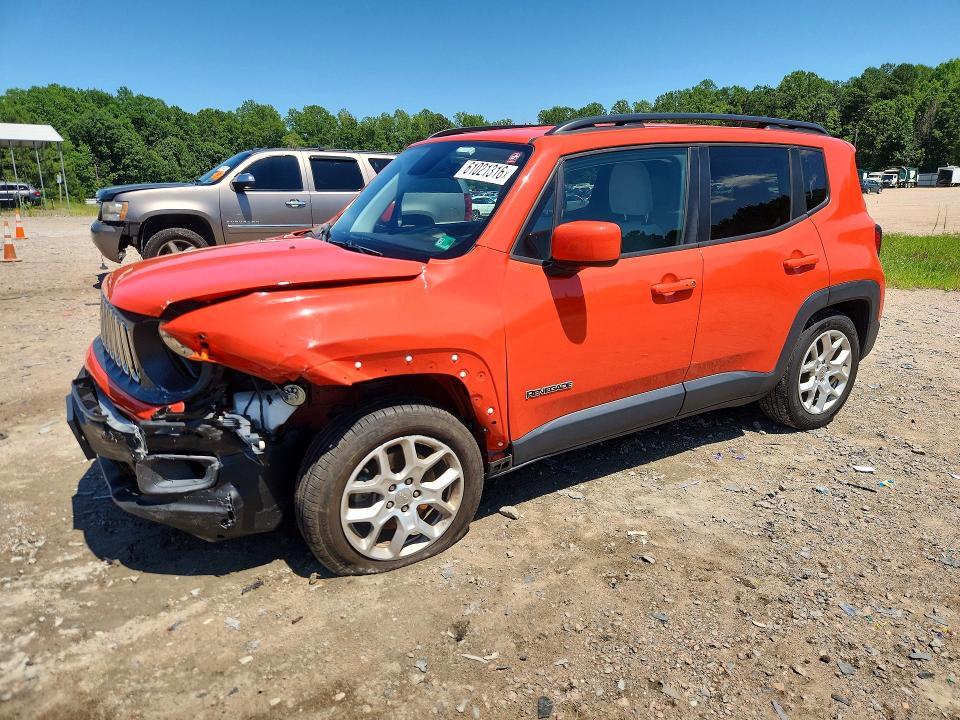 Auction sale of the 2018 Jeep Renegade, vin: ZACCJABB6JPJ59791, lot number: 61021316
