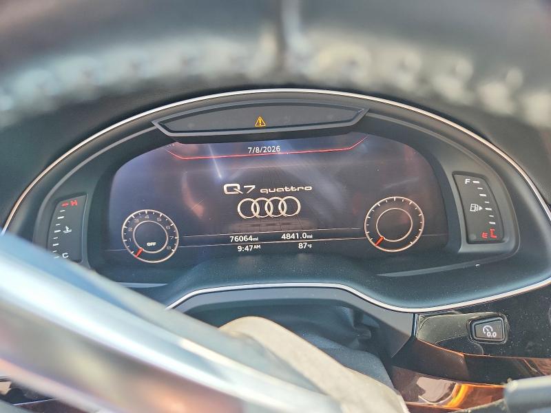 59856866 :رقم المزاد ، WA1VAAF79HD034174 vin ، 2017 Audi Q7 مزاد بيع