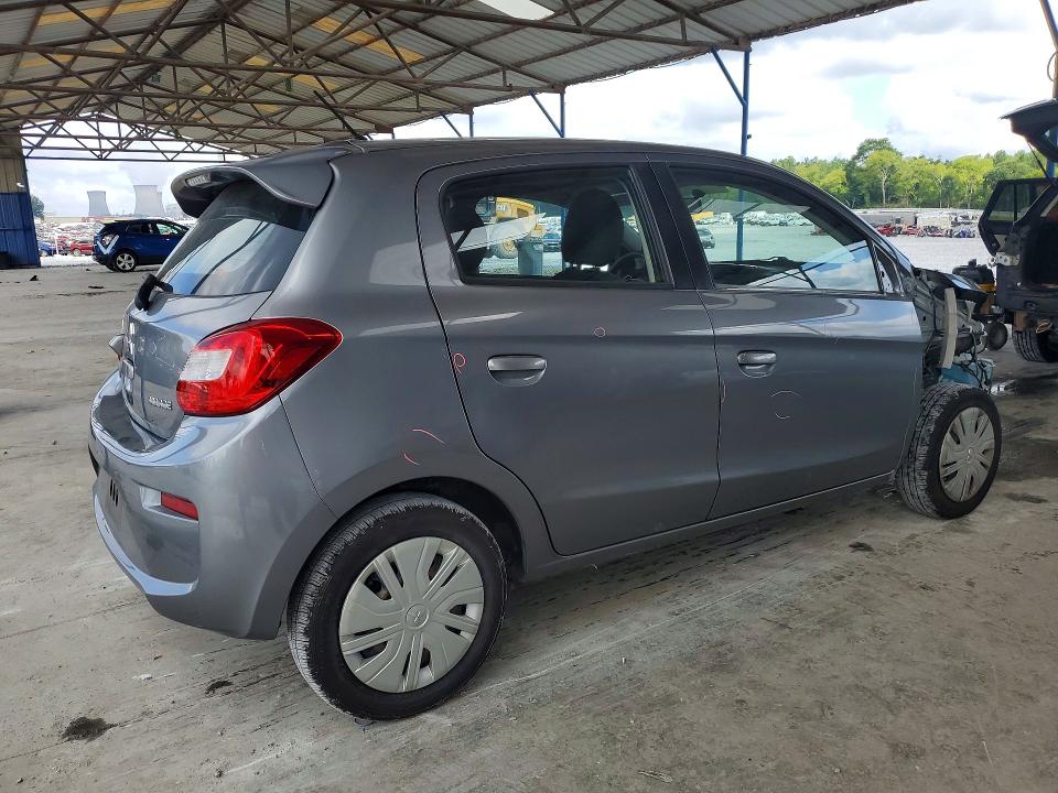 61586326 :رقم المزاد ، ML32A3HJ7KH006406 vin ، 2019 Mitsubishi Mirage مزاد بيع