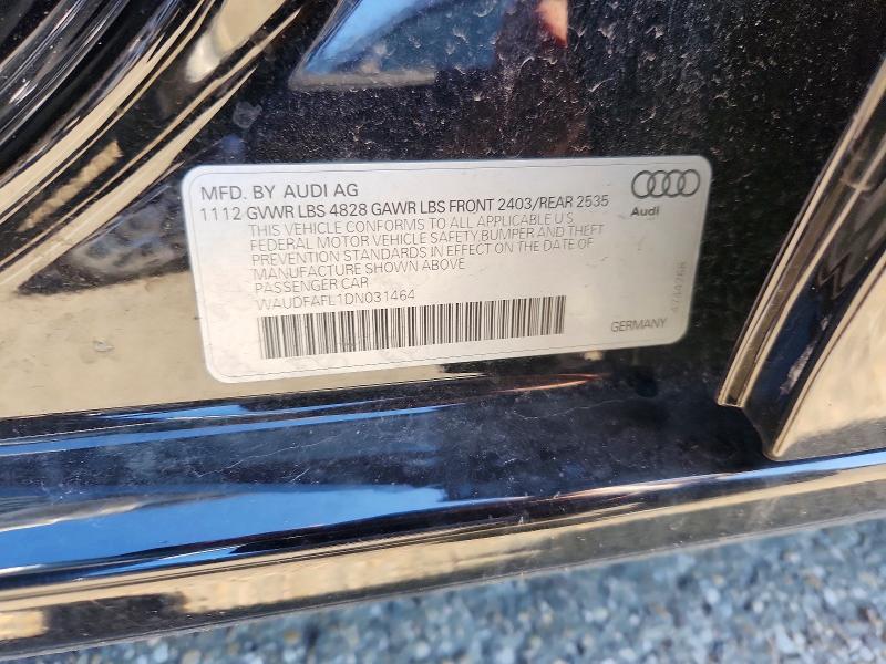 Продажа на аукционе авто 2013 Audi A4, vin: WAUDFAFL1DN031464, номер лота: 63310976