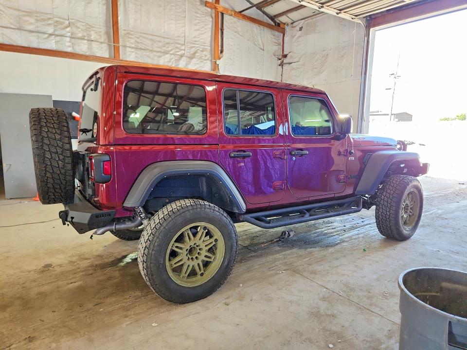 2021 Jeep Wrangler Unlimited მანქანა იყიდება აუქციონზე, vin: 1C4HJXDM2MW698037, აუქციონის ნომერი: 59258356