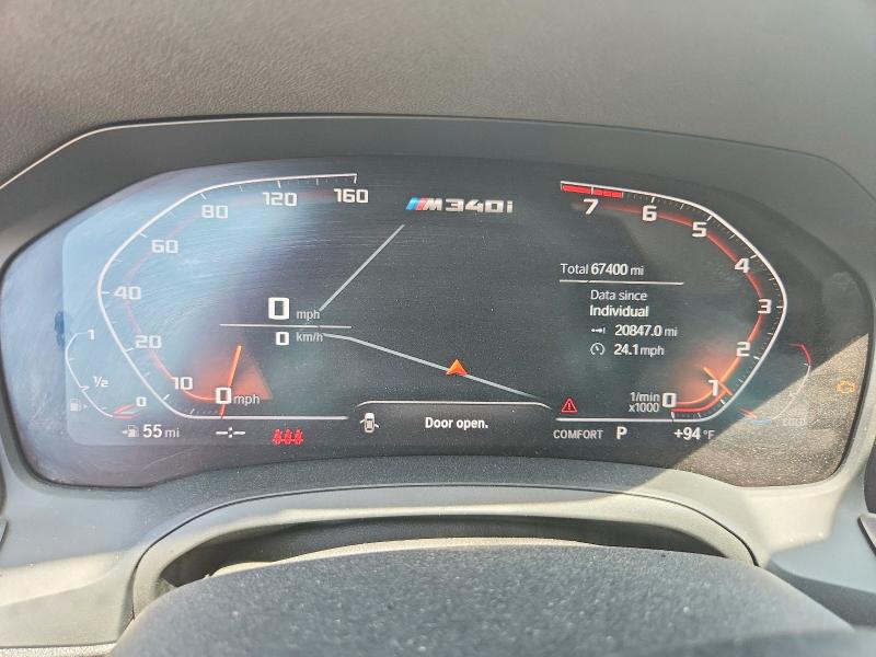 Aukcja sprzedaży 2020 Bmw M340i, vin: WBA5U7C00LAF53955, numer aukcji: 63195116