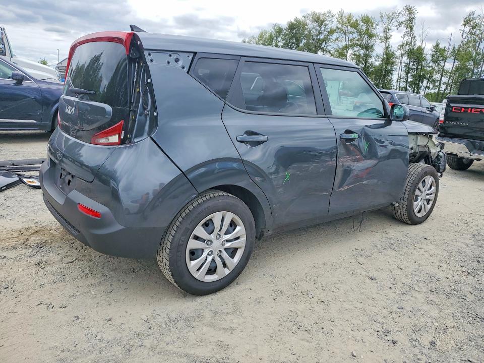 2022 Kia Soul მანქანა იყიდება აუქციონზე, vin: KNDJ23AU6N7837352, აუქციონის ნომერი: 60720336