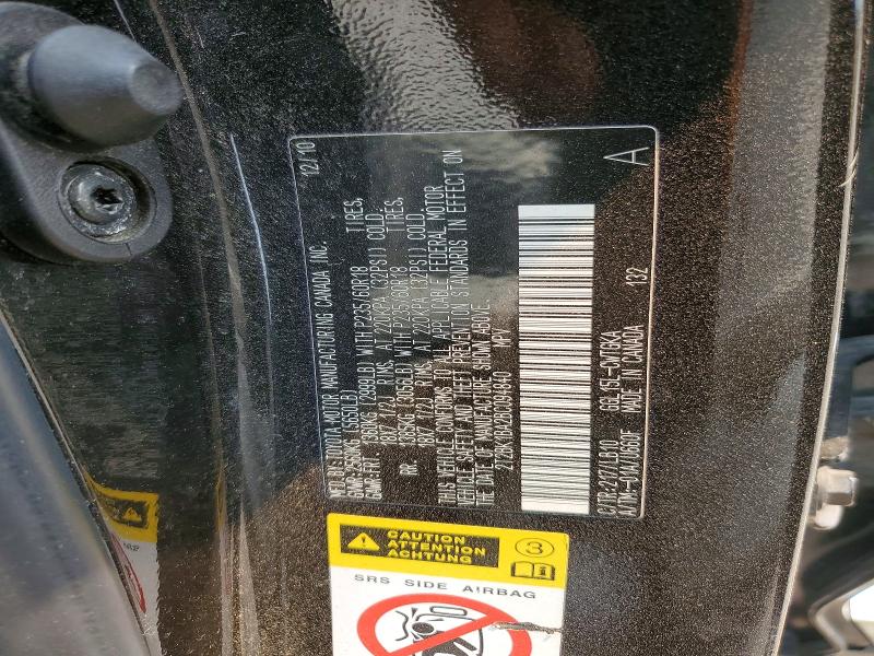 Aukcja sprzedaży 2011 Lexus Rx, vin: 2T2BK1BA2BC094840, numer aukcji: 61185546