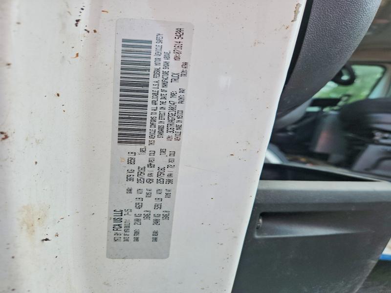 61190876 :رقم المزاد ، 3C6TRVAG7GE100147 vin ، 2016 Ram Promaster 1500 مزاد بيع