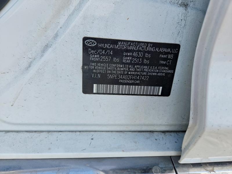 Продажа на аукционе авто 2015 Hyundai Sonata, vin: 5NPE34AB2FH147422, номер лота: 61010106
