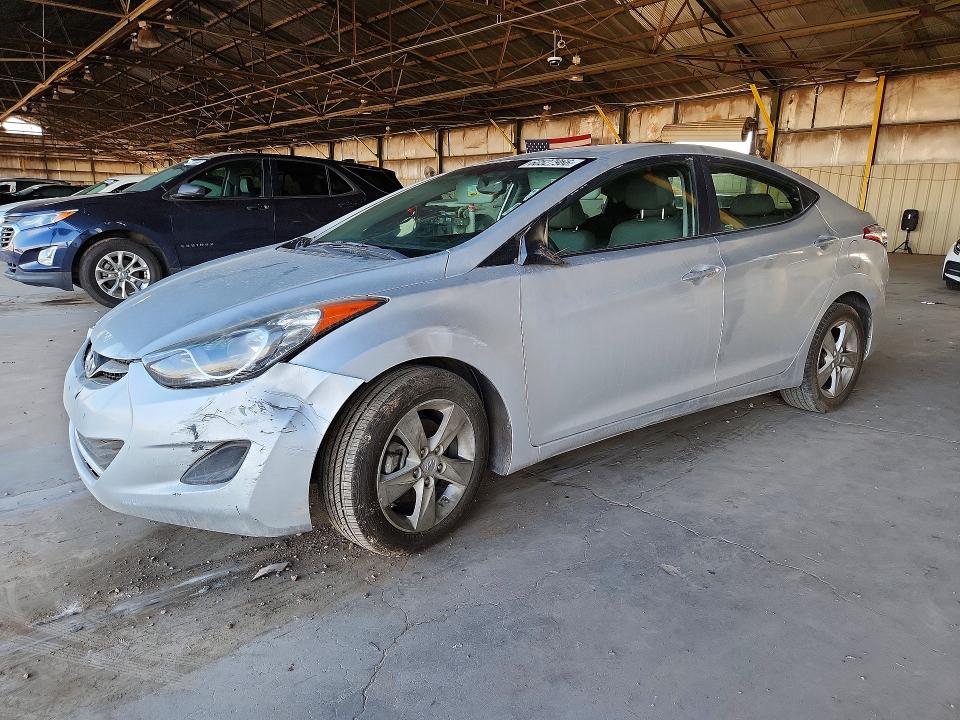 2013 Hyundai Elantra მანქანა იყიდება აუქციონზე, vin: KMHDH4AE7DU895038, აუქციონის ნომერი: 60527966