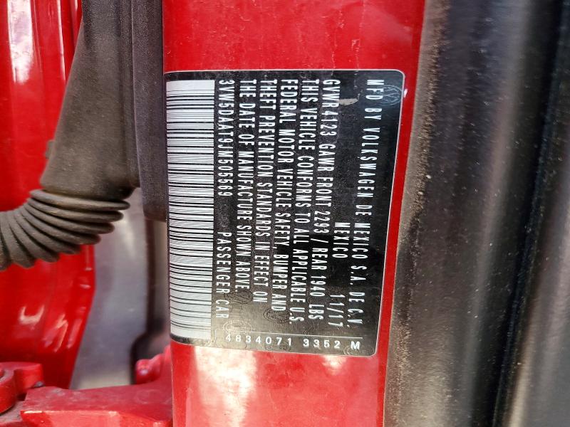 Aukcja sprzedaży 2018 Volkswagen Beetle, vin: 3VW5DAAT9JM505569, numer aukcji: 61119306