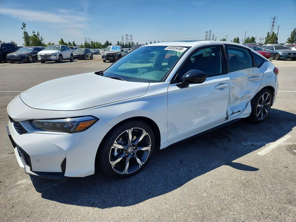 63055446 :رقم المزاد ، 19XFL4H98SE014072 vin ، 2025 Honda Civic مزاد بيع