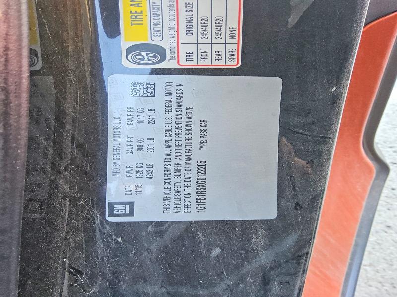 Продаж на аукціоні авто 2016 Chevrolet Camaro, vin: 1G1FB1RSXG0122205, номер лоту: 58135616
