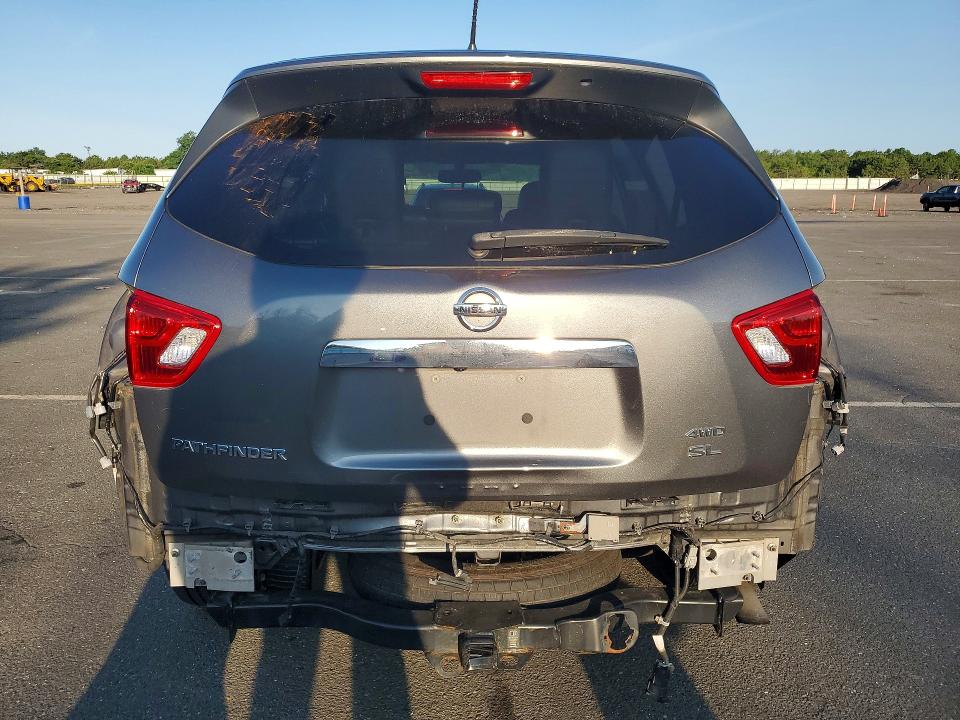 2017 Nissan Pathfinder მანქანა იყიდება აუქციონზე, vin: 5N1DR2MM4HC645112, აუქციონის ნომერი: 61545256
