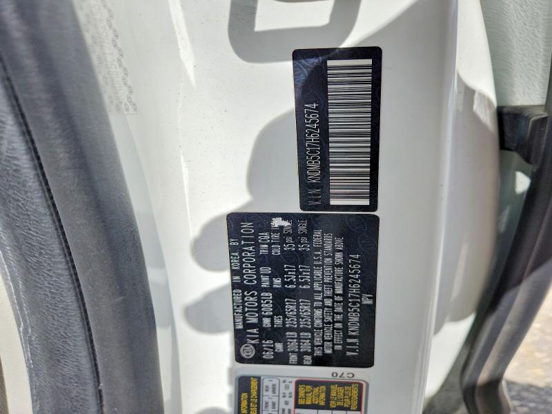 Aukcja sprzedaży 2017 Kia Sedona, vin: KNDMB5C17H6245674, numer aukcji: 61958166