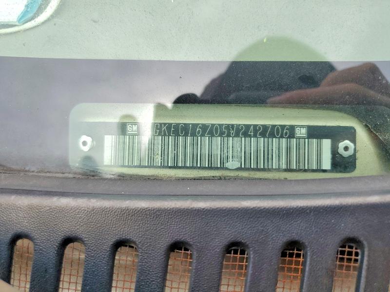 60715536 :رقم المزاد ، 1GKEC16Z05J242706 vin ، 2005 Gmc Yukon Xl مزاد بيع