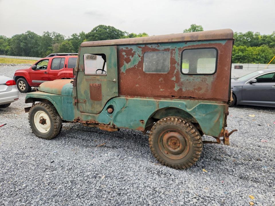 Aukcja sprzedaży 1962 Jeep Cj-5, vin: 23586, numer aukcji: 62500416