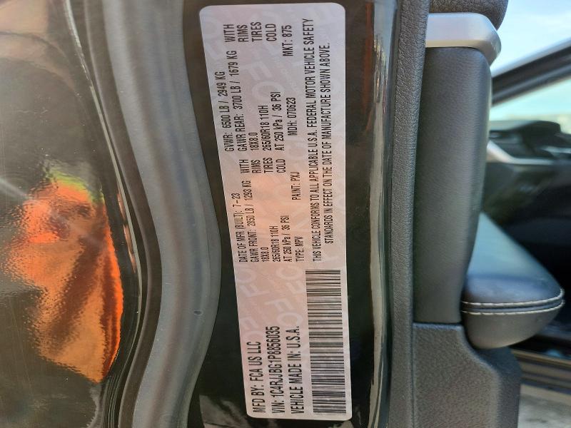 Продаж на аукціоні авто 2023 Jeep Grand Cherokee, vin: 1C4RJJBG1P8856035, номер лоту: 63372206