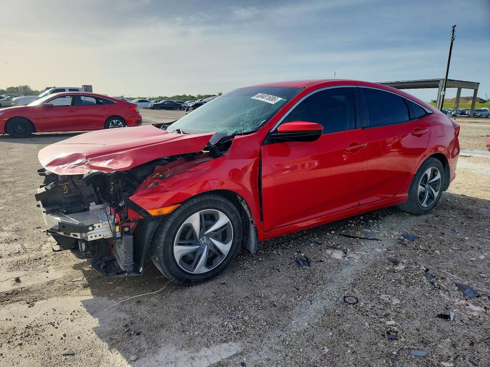 60401686 :رقم المزاد ، 2HGFC2F62MH525847 vin ، 2021 Honda Civic مزاد بيع