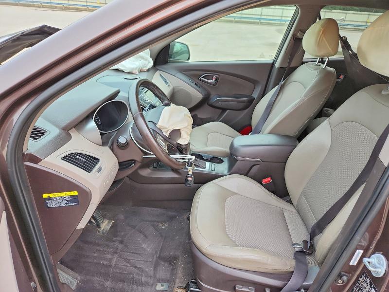 2014 Hyundai Tucson მანქანა იყიდება აუქციონზე, vin: KM8JUCAG9EU916323, აუქციონის ნომერი: 61356746