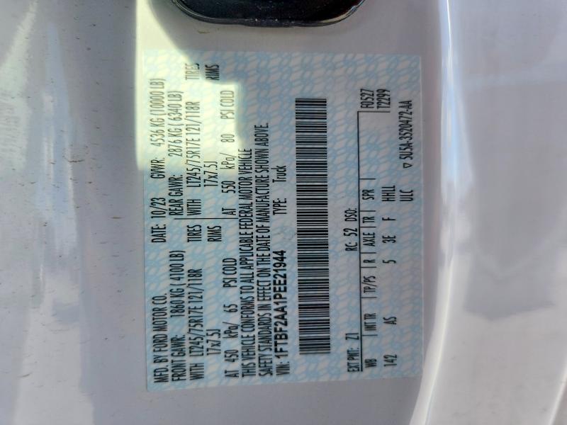 Продаж на аукціоні авто 2023 Ford F250, vin: 1FTBF2AA1PEE21944, номер лоту: 59008896