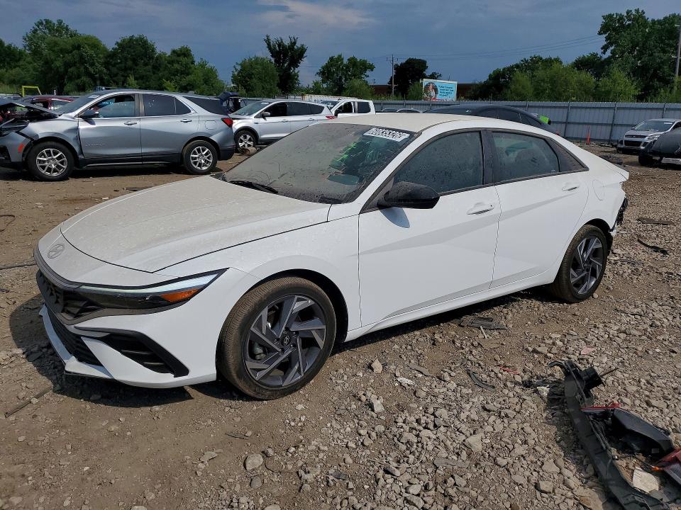 Auction sale of the 2025 Hyundai Elantra Hybrid, vin: KMHLM4DJ2SU166684, lot number: 60835326