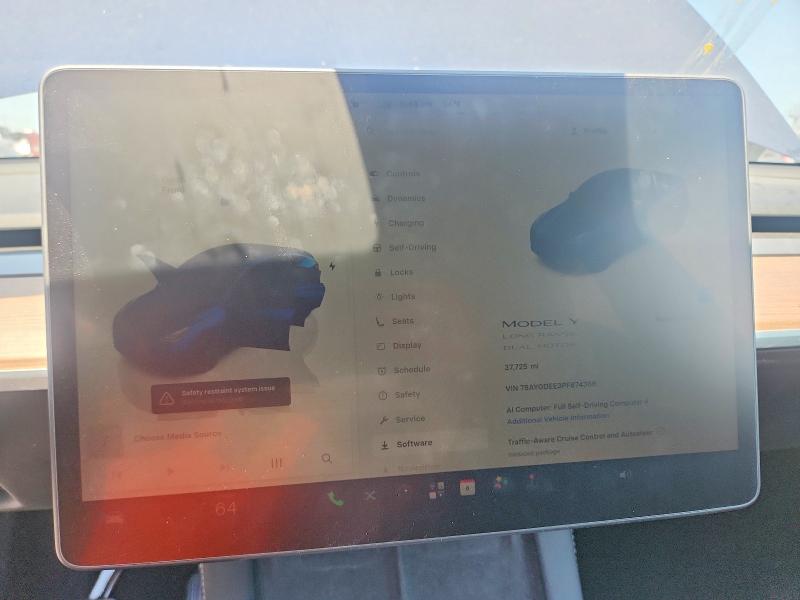 59848006 :رقم المزاد ، 7SAYGDEE3PF874366 vin ، 2023 Tesla Model Y مزاد بيع
