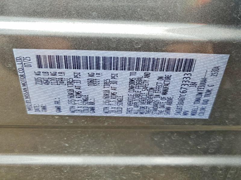 Продаж на аукціоні авто 2026 Nissan Rogue, vin: 5N1BT3BA6TC673333, номер лоту: 60412326