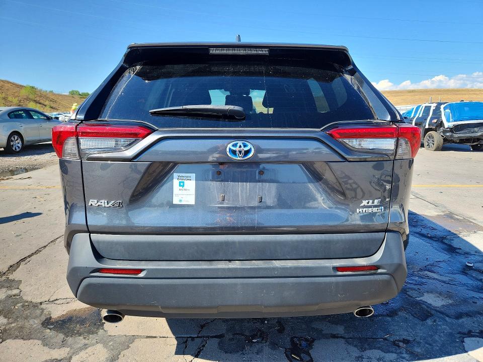 60965746 :رقم المزاد ، 4T3R6RFV2LU003480 vin ، 2020 Toyota Rav4 Hybrid مزاد بيع