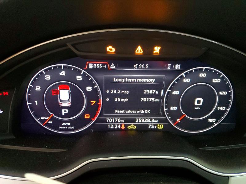 Aukcja sprzedaży 2019 Audi Q7, vin: WA1LHAF71KD041730, numer aukcji: 62119266