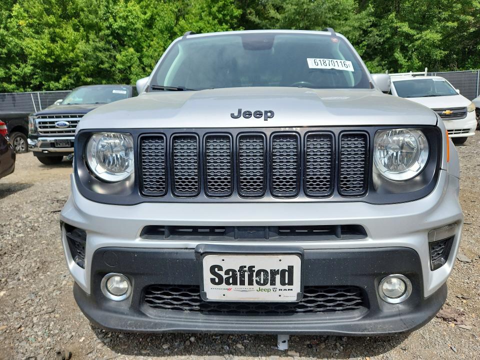 61870116 :رقم المزاد ، ZACNJABB5LPL51327 vin ، 2020 Jeep Reng 4d Latitude مزاد بيع