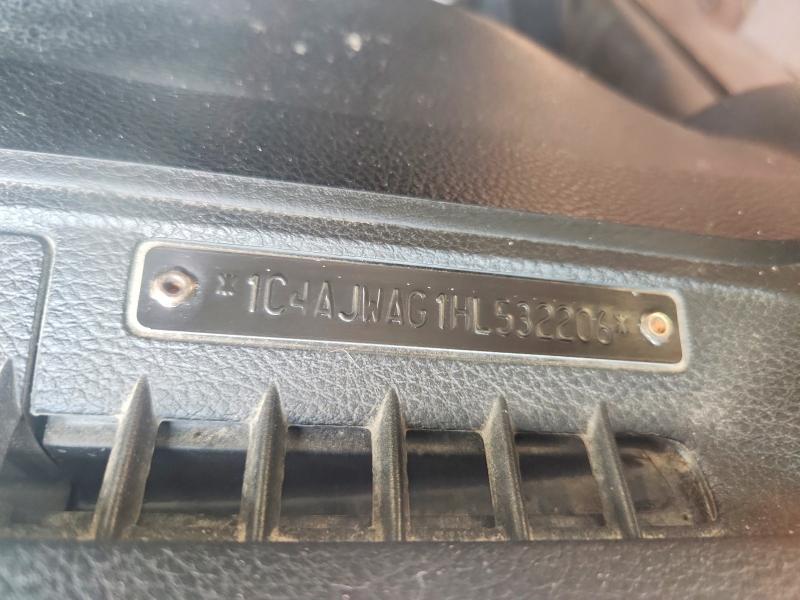 Продажа на аукционе авто 2017 Jeep Wrangler, vin: 1C4AJWAG1HL532206, номер лота: 61005246