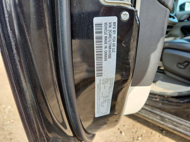 Aukcja sprzedaży 2022 Chrysler Pacifica, vin: 2C4RC1L77NR147930, numer aukcji: 61918666