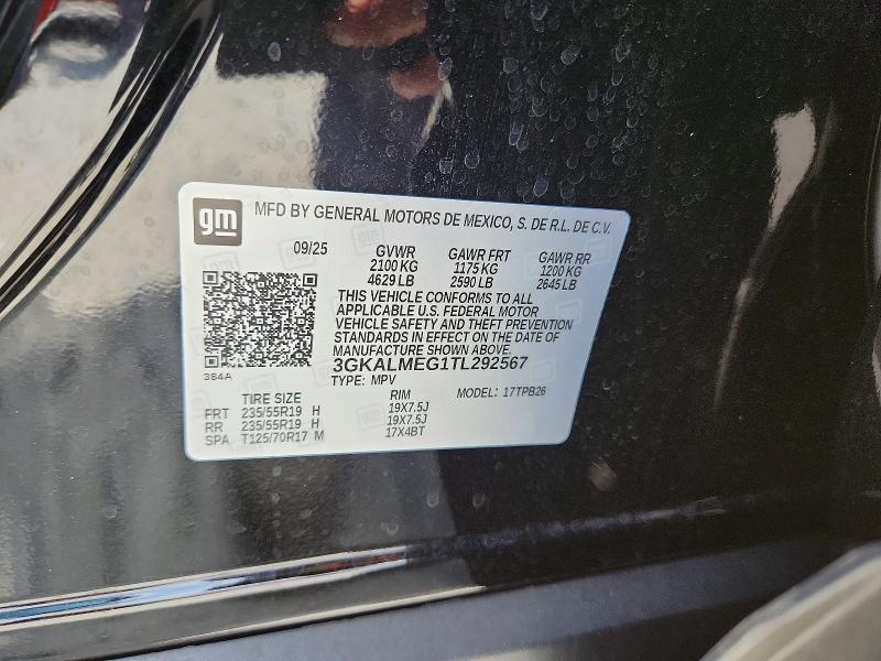 Продажа на аукционе авто 2026 Gmc Terrain, vin: 3GKALMEG1TL292567, номер лота: 61975726