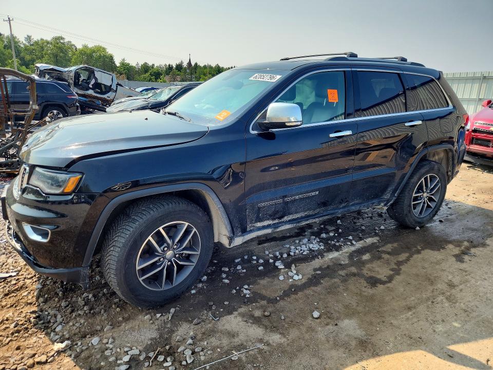 62852796 :رقم المزاد ، 1C4RJFBT4HC717719 vin ، 2017 Jeep Grand Cherokee مزاد بيع