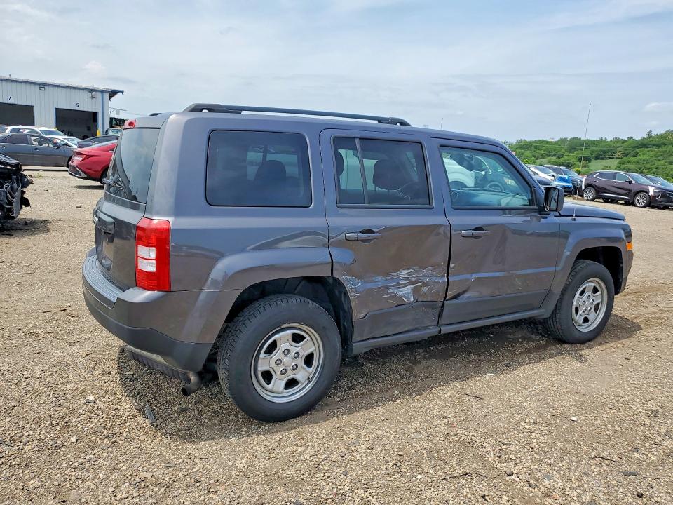 Продаж на аукціоні авто 2017 Jeep Patriot, vin: 1C4NJRBB3HD105917, номер лоту: 60603376