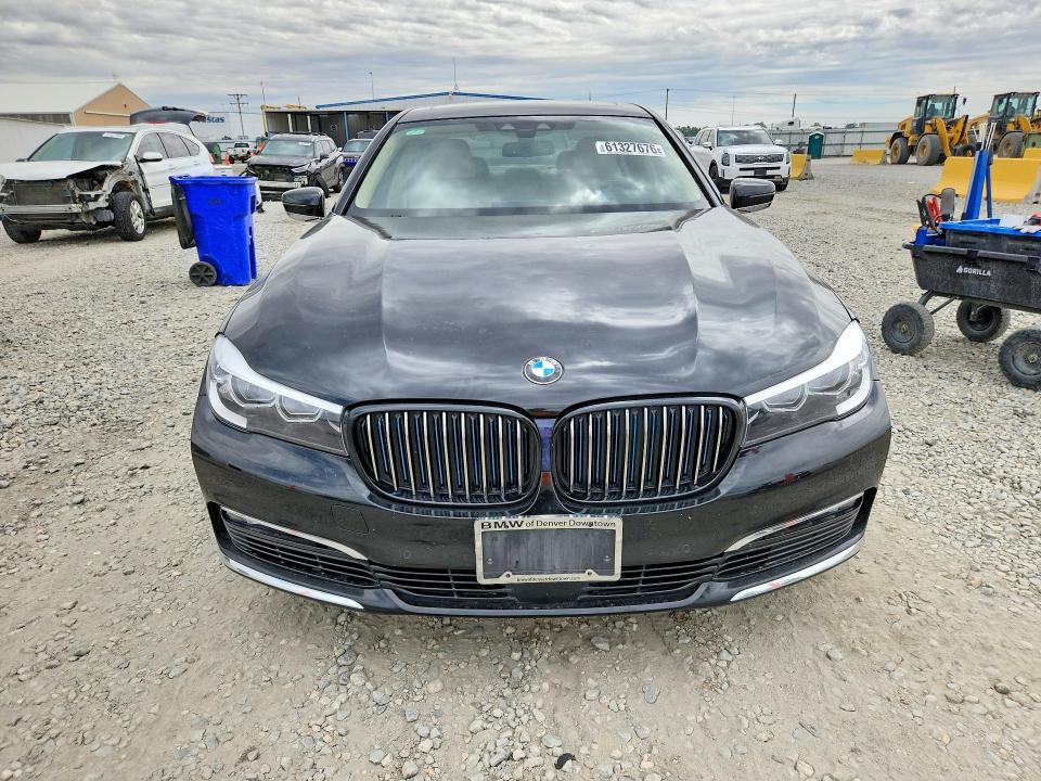 2018 Bmw 740 მანქანა იყიდება აუქციონზე, vin: WBA7J2C52JG938408, აუქციონის ნომერი: 61327676